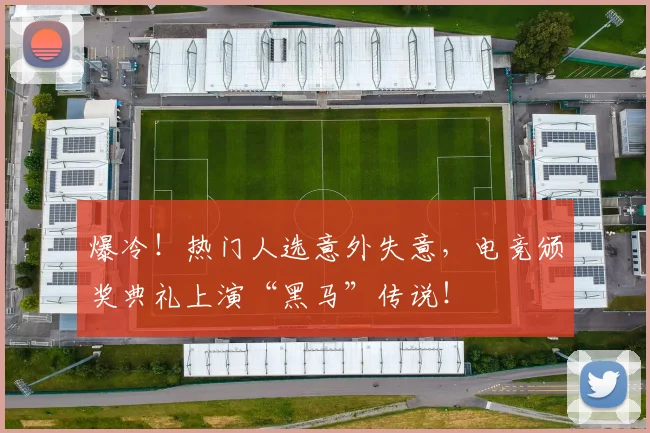爆冷！热门人选意外失意，电竞颁奖典礼上演“黑马”传说！